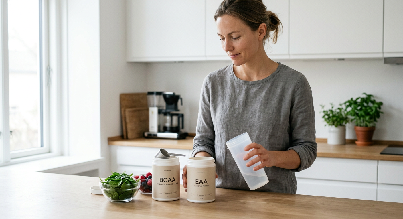 BCAA vs. EAA: Hvilket aminosyretilskud skal du vælge og hvornår?