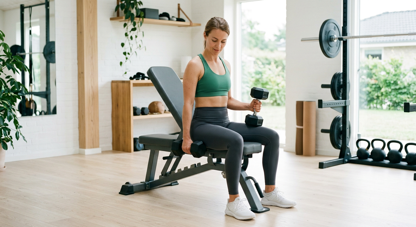 Den bedste træningsbænk: sådan vælger du den rette til dit homegym
