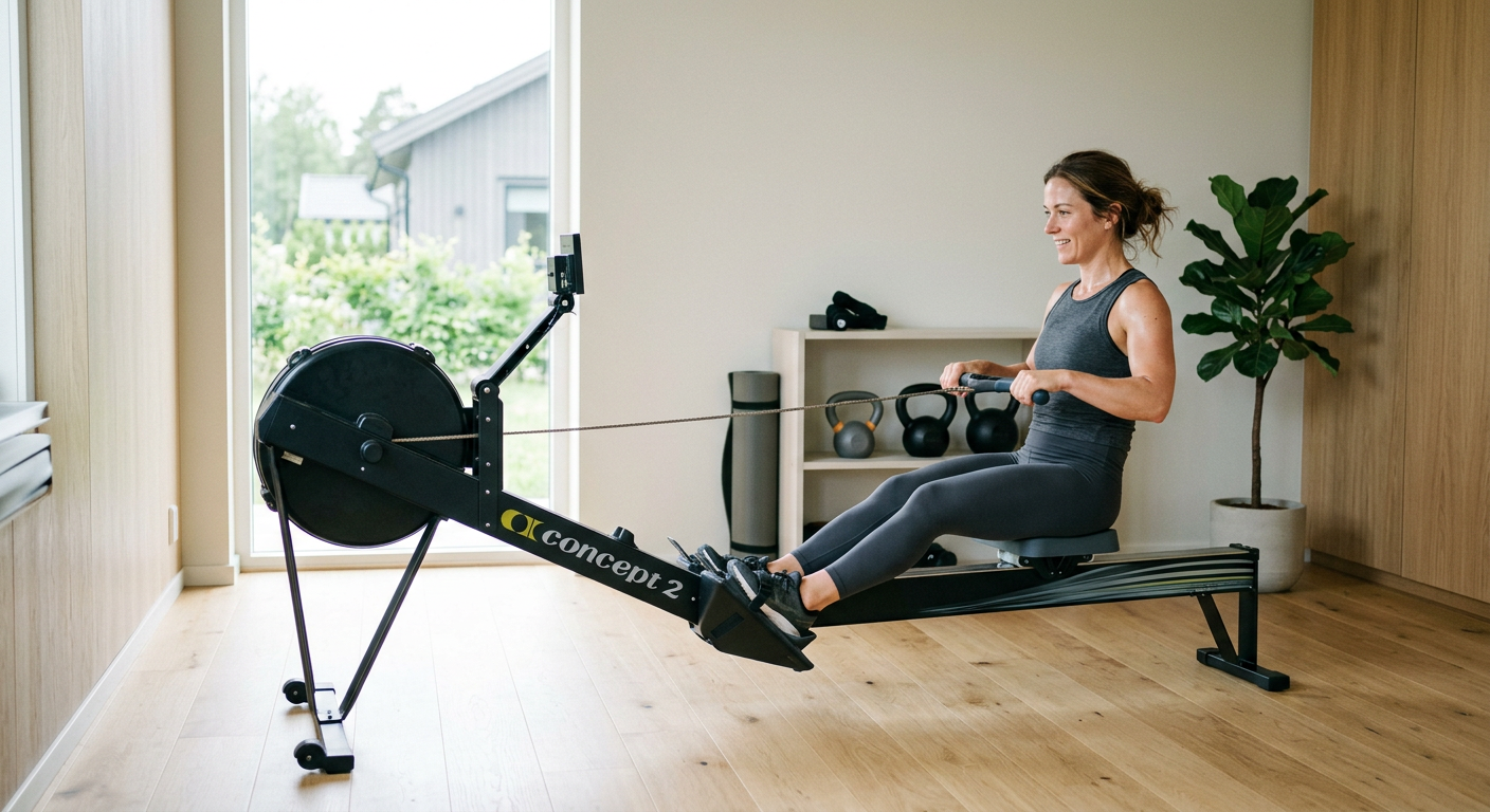 Den bedste romaskine til hjemmet: sådan vælger du den rette til dit homegym