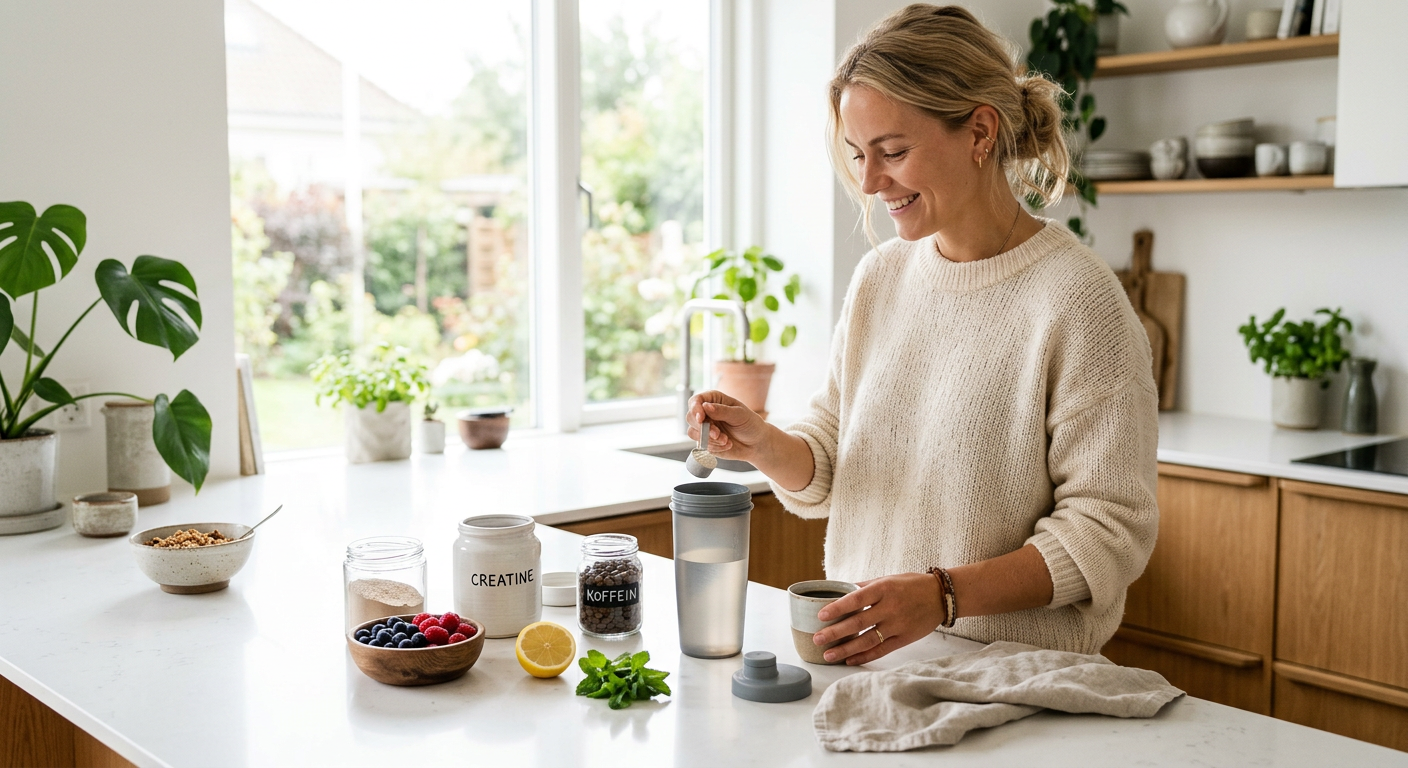 Kreatin og Koffein: Skal det blandes eller holdes adskilt?