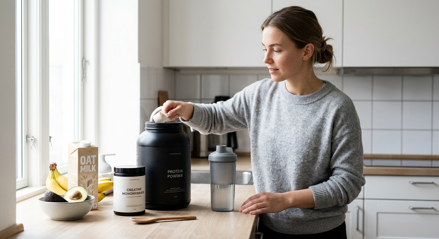 Kreatin vs. proteinpulver: Kender du forskellen, og hvornår du skal bruge hvad?