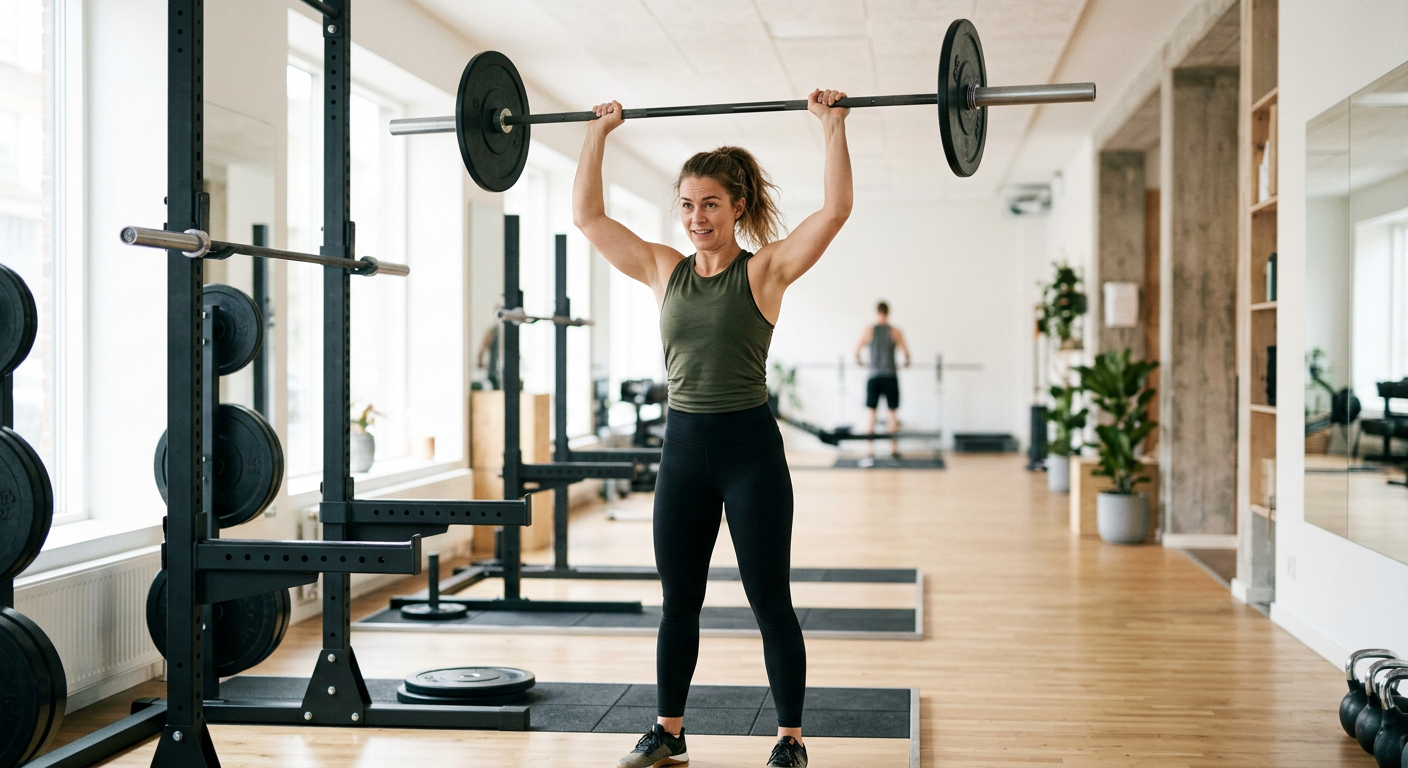 Overhead press for begyndere: din komplette guide til stærke skuldre