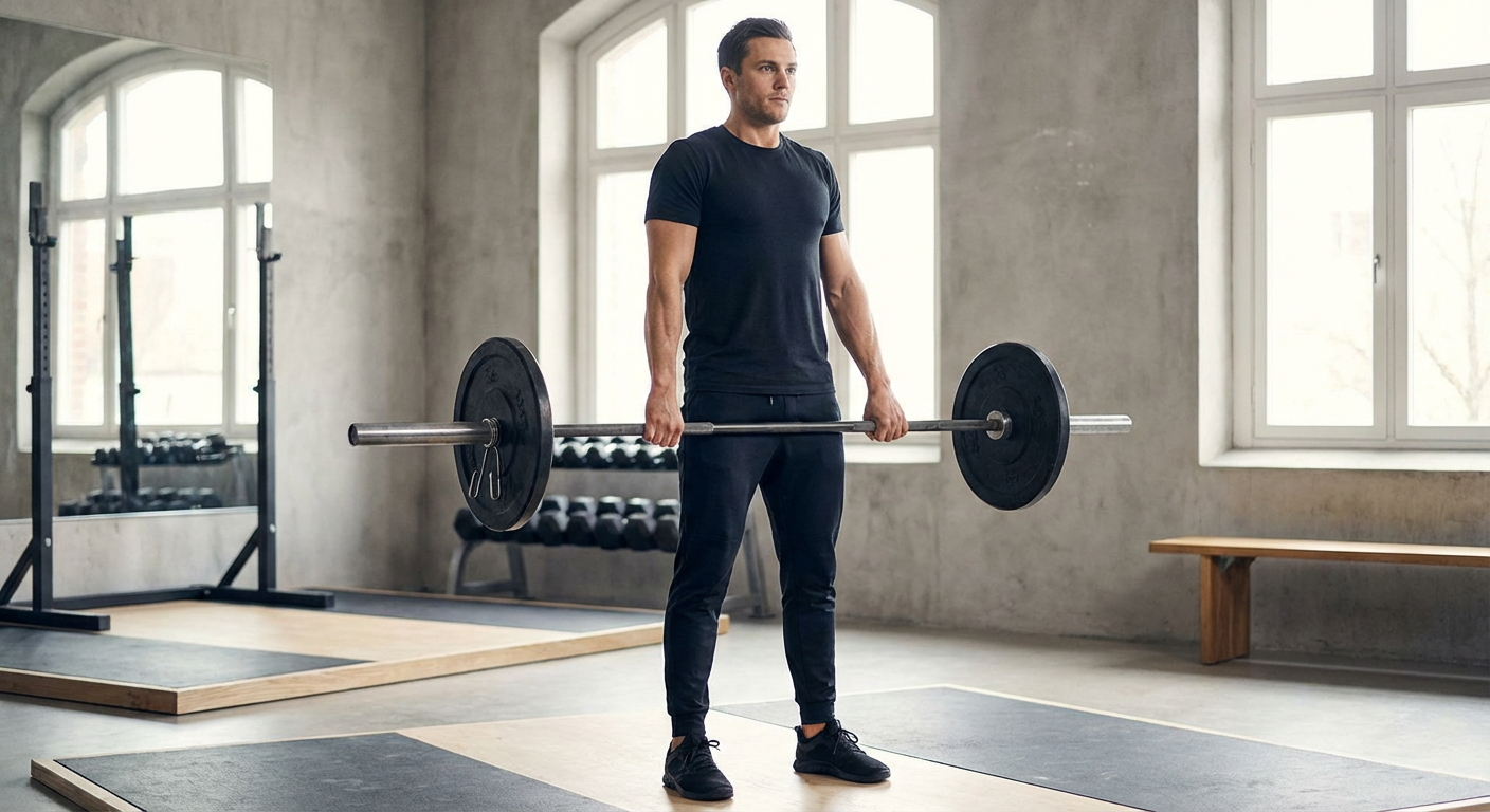 Barbell Shrugs (Skulderløft med Vægtstang)