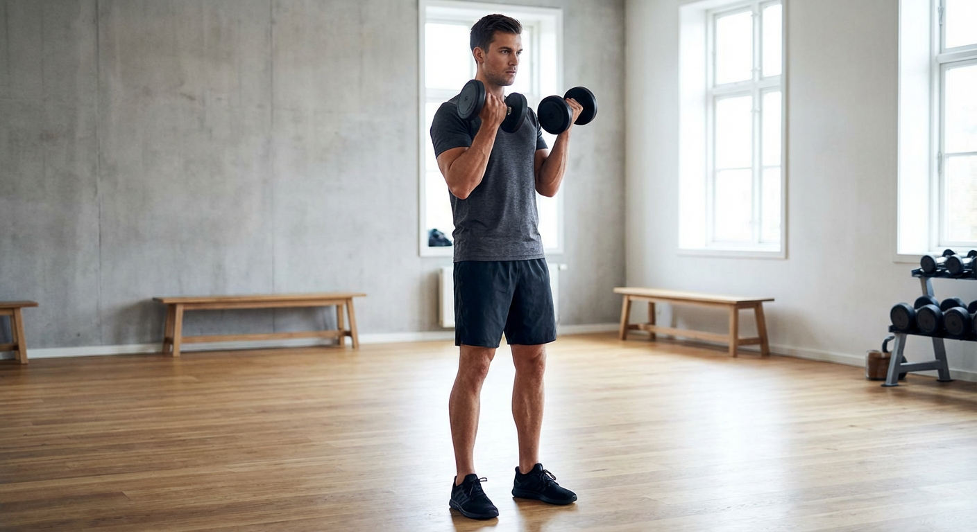 Biceps Curls (Håndvægte)