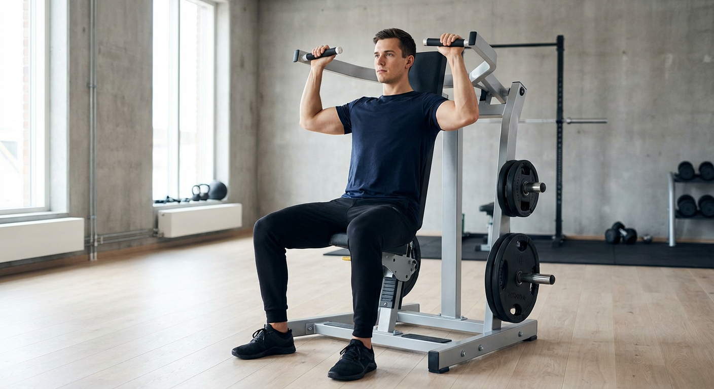 Maskin Skulderpres (Seated Shoulder Press)