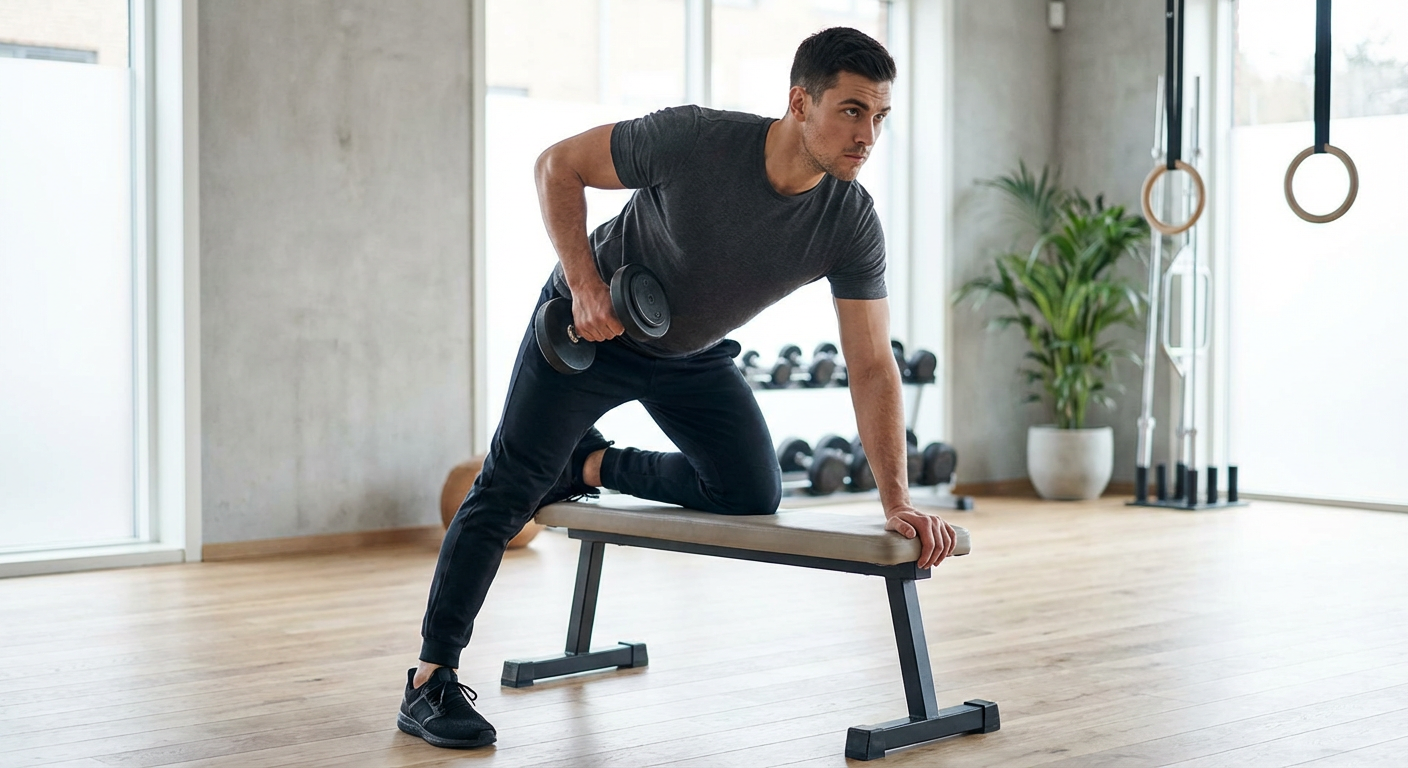 One-Arm Dumbbell Row