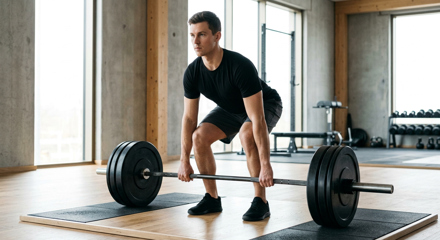 Straight Leg Deadlift (Rumænsk Dødløft med Strakte Ben)