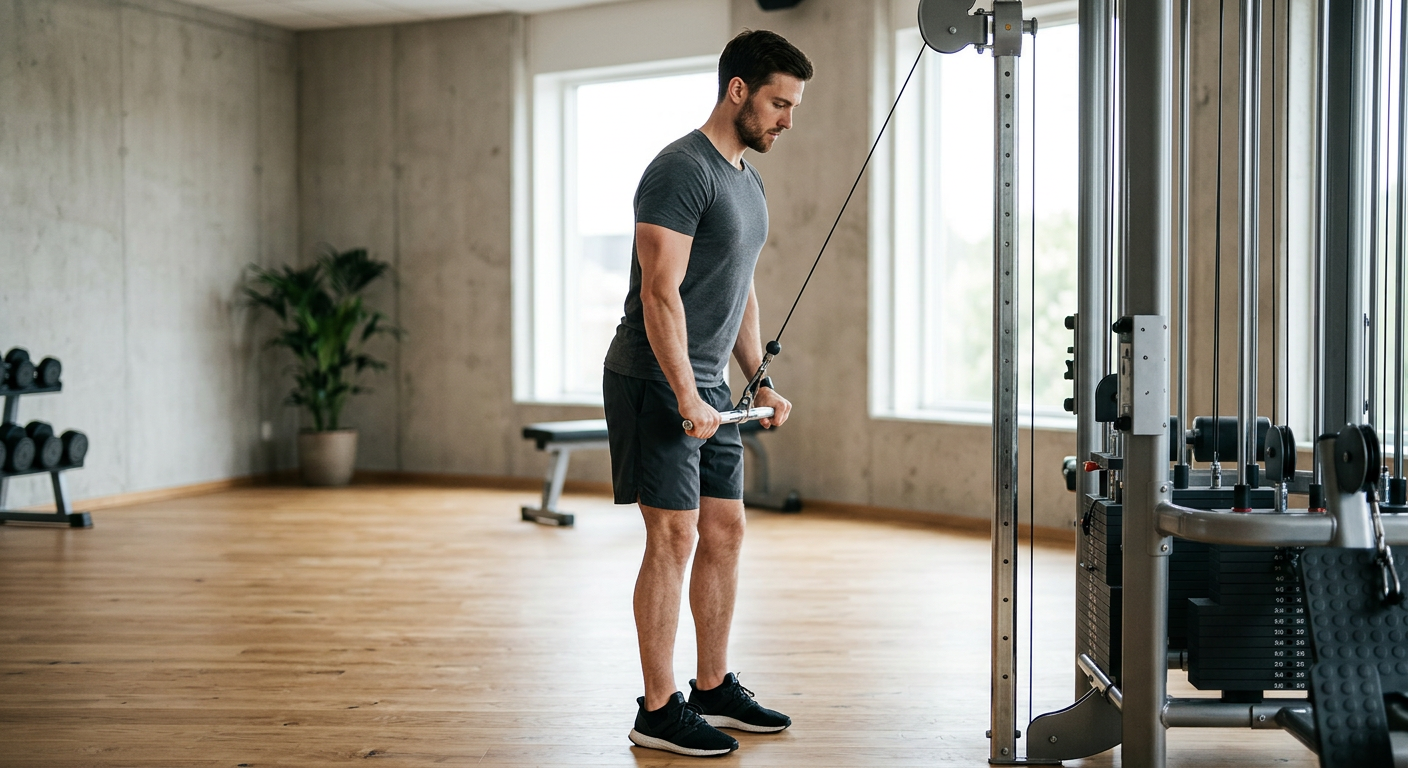 Triceps Pushdowns (Kabelmaskine)